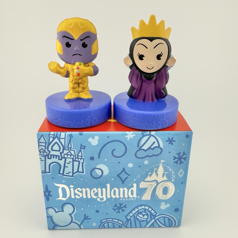 Disneyland 70th Anniversary 2025 McDonalds Happy Meal #11 Evil Queen & Thanos